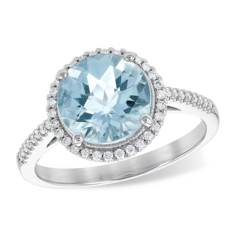 Aquamarine Ring