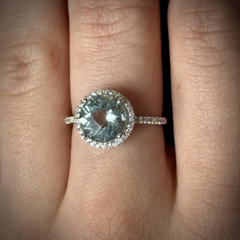 Aquamarine Ring