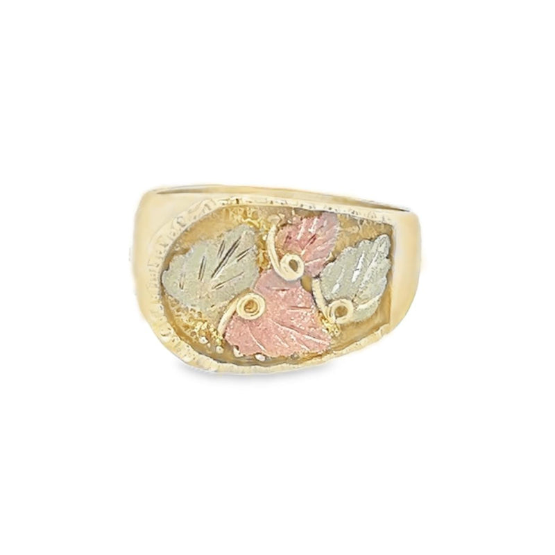 Gent's Black Hills Gold Pinky Ring