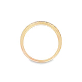 Contemporary Satin Finish Diamond Band