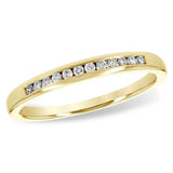 Channel-Set Diamond Wedding Band