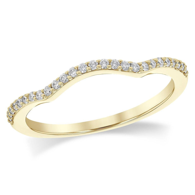 Twist Semi-Mount Wedding Set