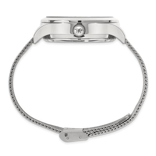 Silver- and Gold-Tone Automatic Skeleton Watch