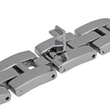 Crystal-Encrusted Silver-Tone Apple Watch Band